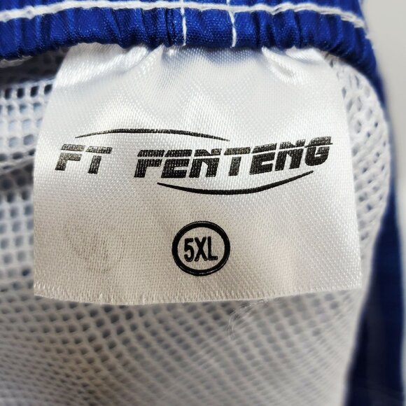 Patriotic Mens Swim Trunks Size 5XL USA Flag Design - Picture 2 of 6